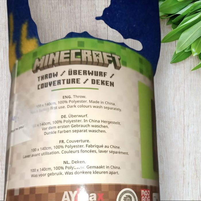 Couverture Plaid  Minecraft - photo numéro 4