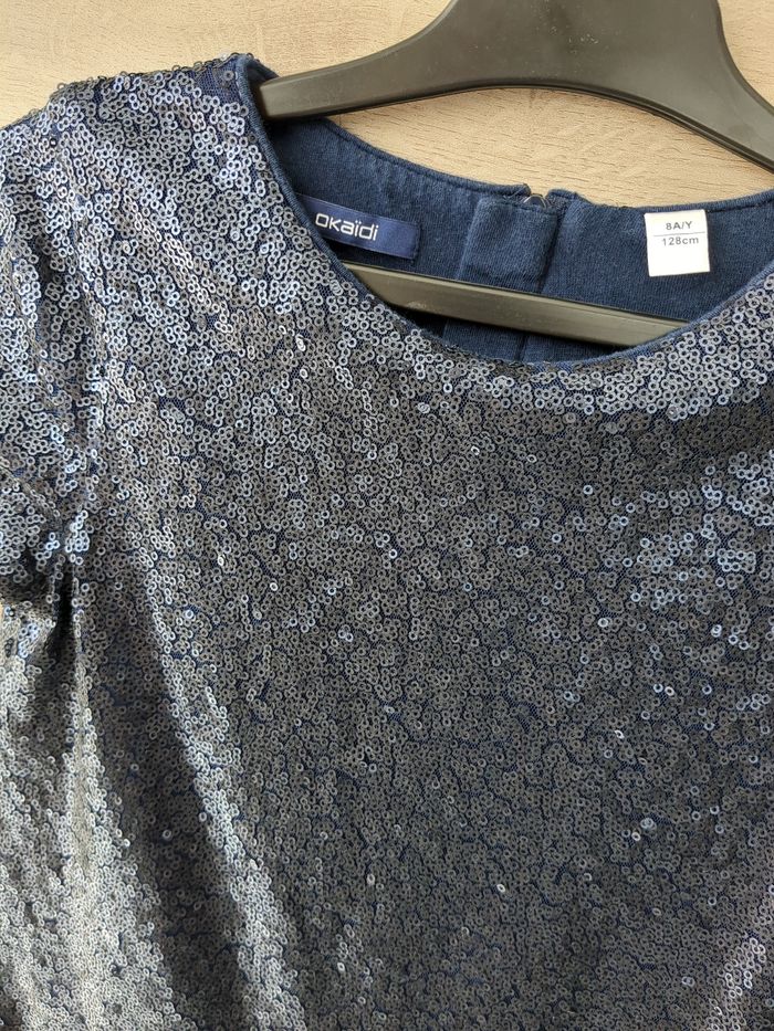 Robe à strass Okaïdi 8 ans - photo numéro 2