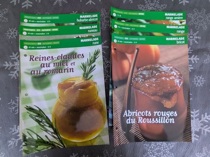 Classeur 69 recettes cuisine compotes, confitures et conserves - photo numéro 7