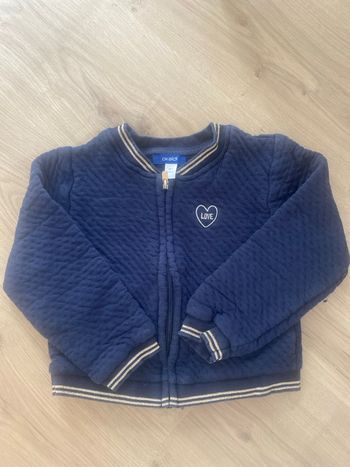 Veste marine 