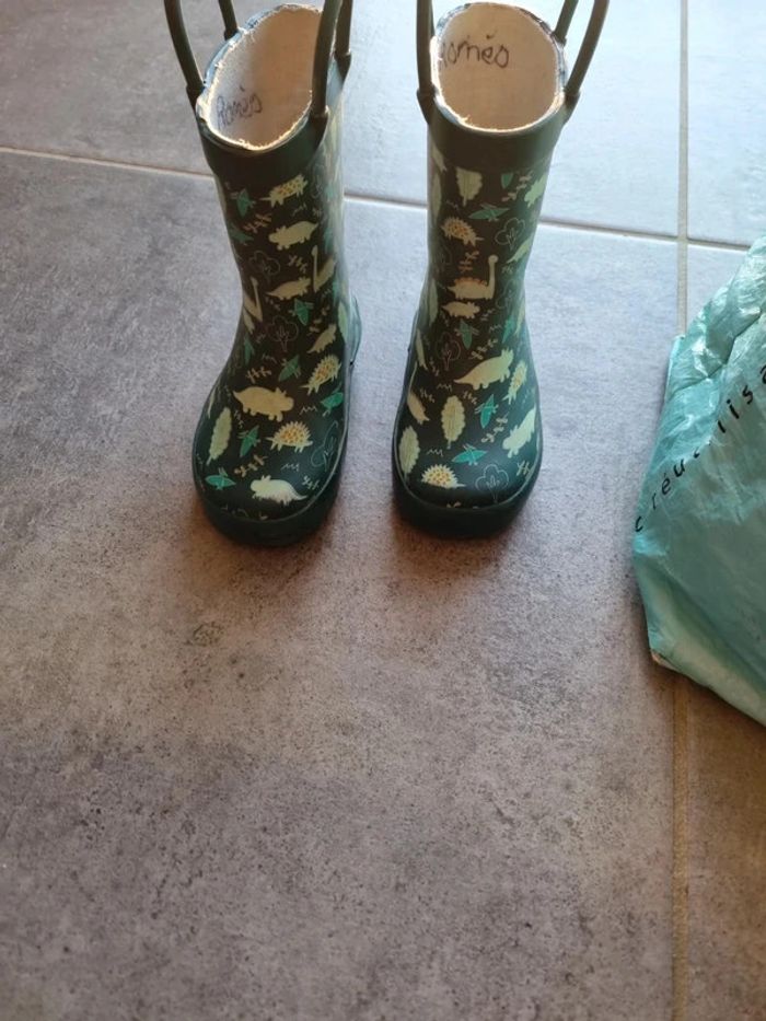 Bottes de pluie avec poignée t22