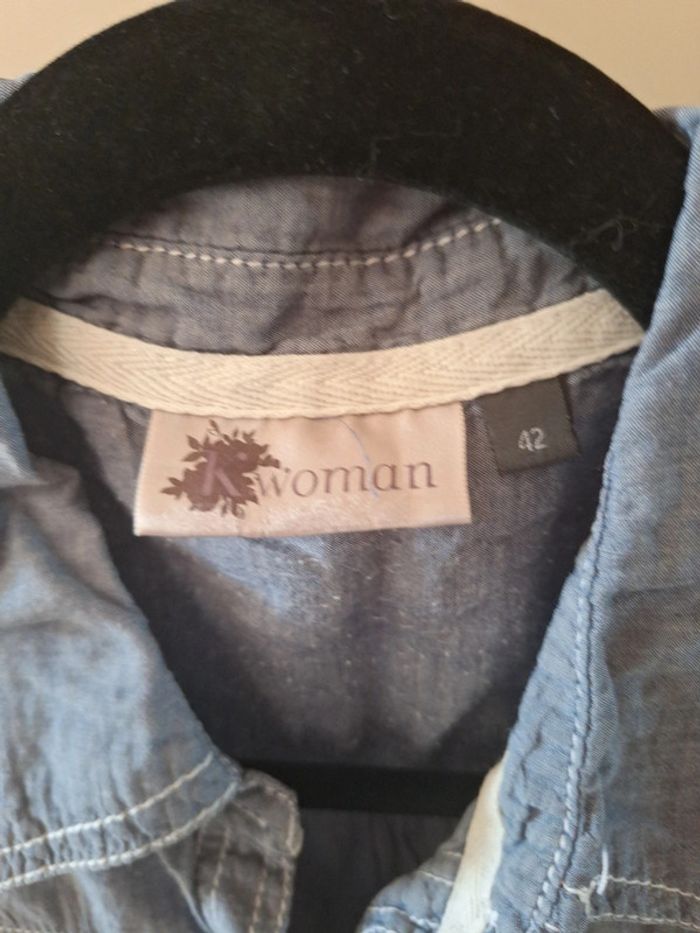 Chemisier jean kwoman 42 - photo numéro 2