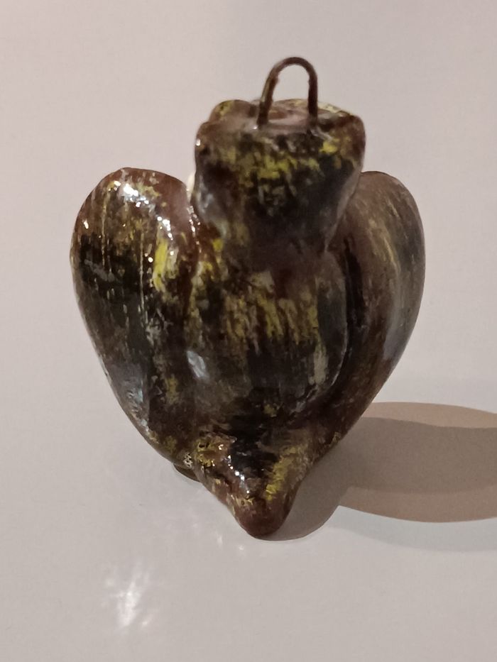 Chouette porcelaine accroche - photo numéro 7