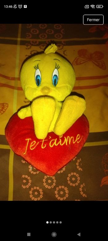 Peluche Titi j41