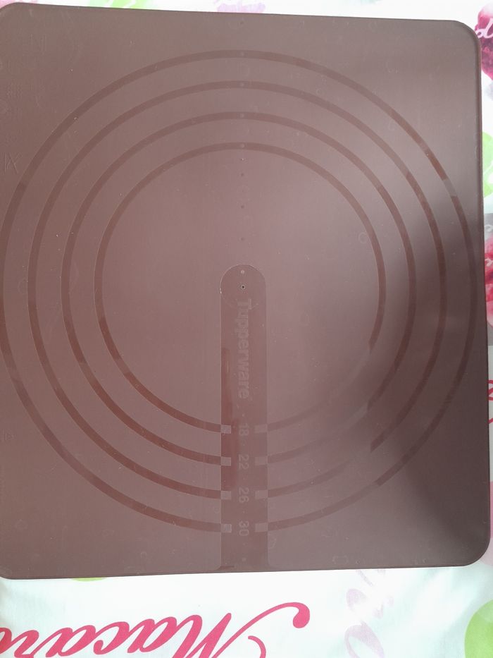 Tapis pâtisserie tupperware