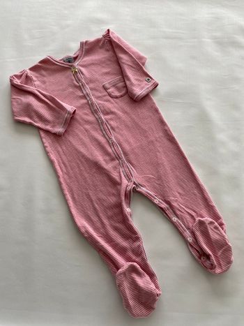 Pyjama  à rayures milleraies Petit Bateau