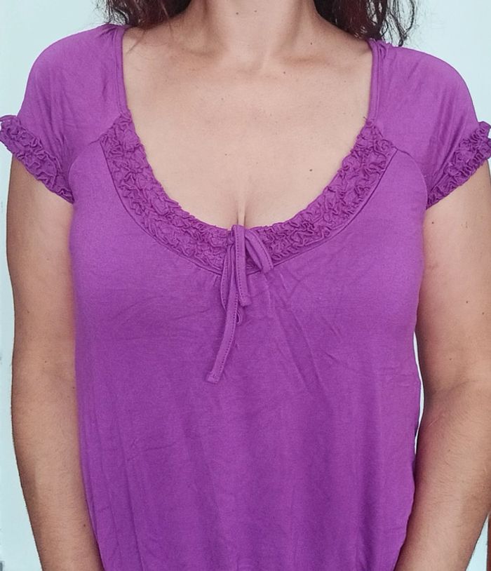 Joli t-shirt fluide féminin taille 40 - photo numéro 2
