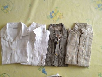 Lot de 4 chemisettes