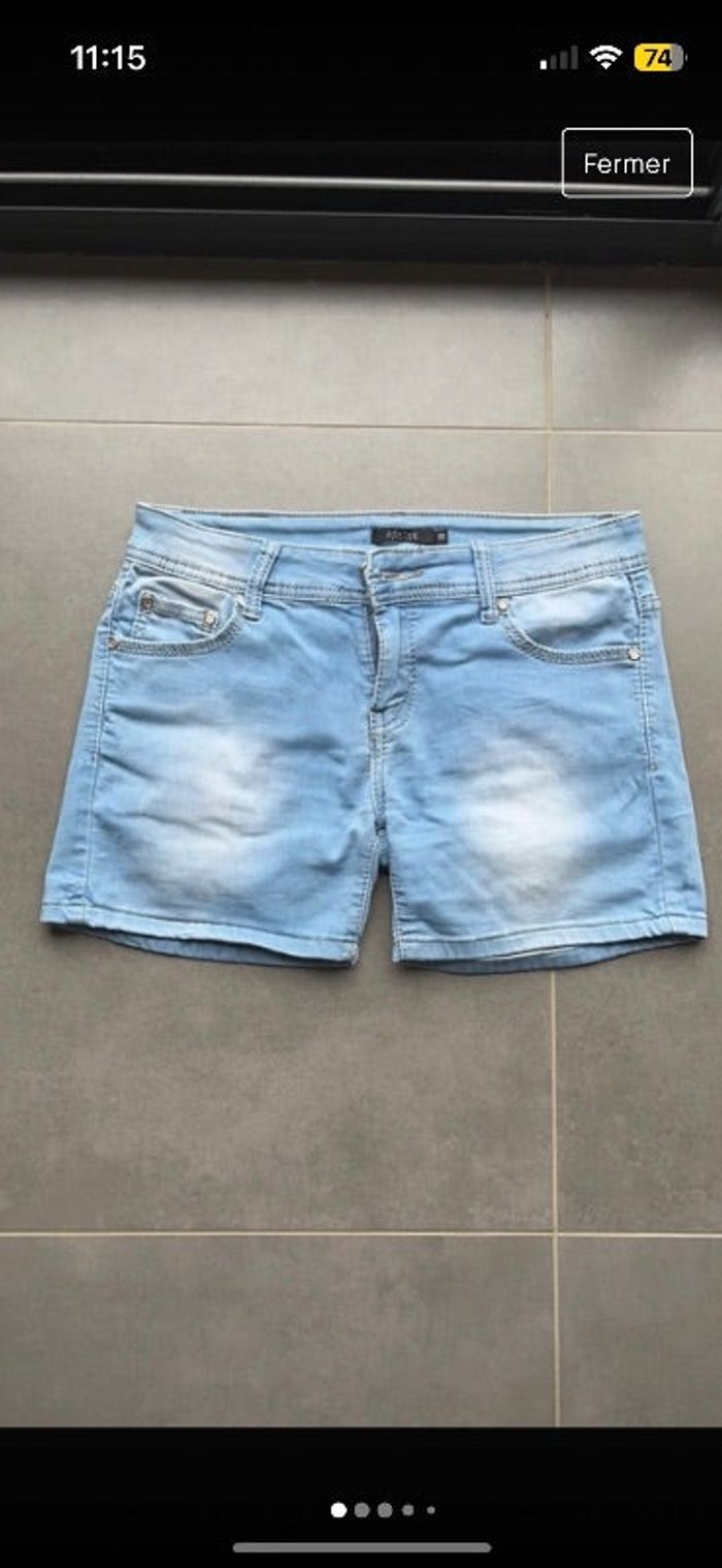 Short en jeans de chez Agathe Velmont