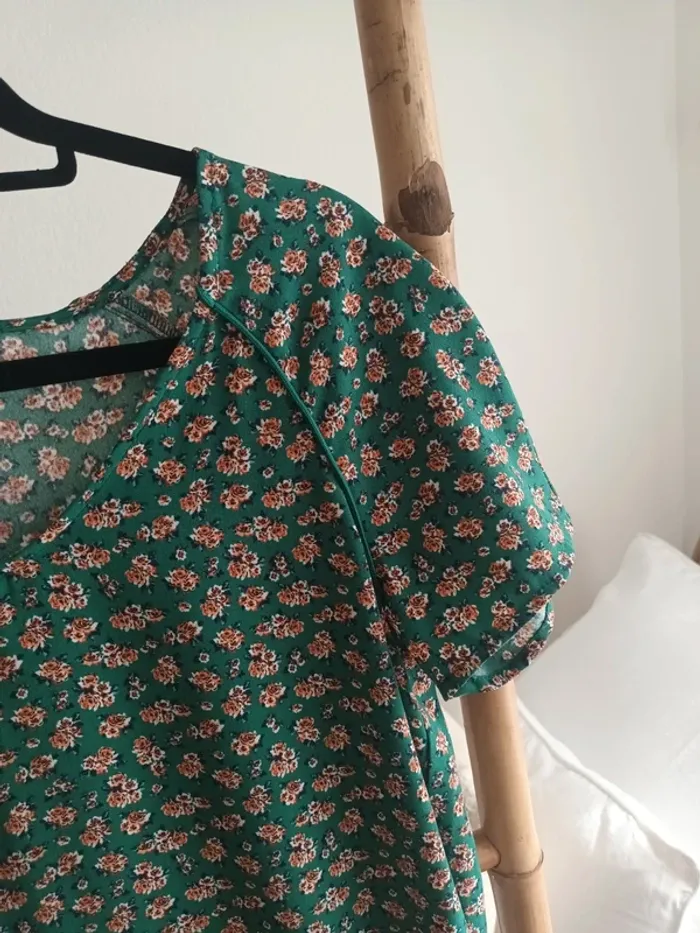 Robe fleurie Promod taille M - photo numéro 3