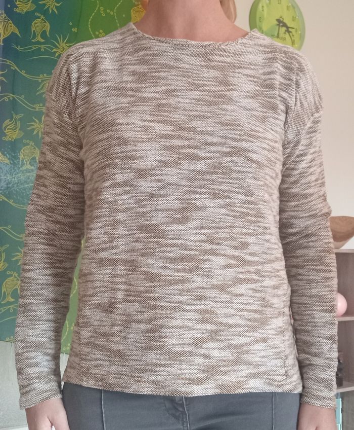Pull camaïeu beige M - photo numéro 7