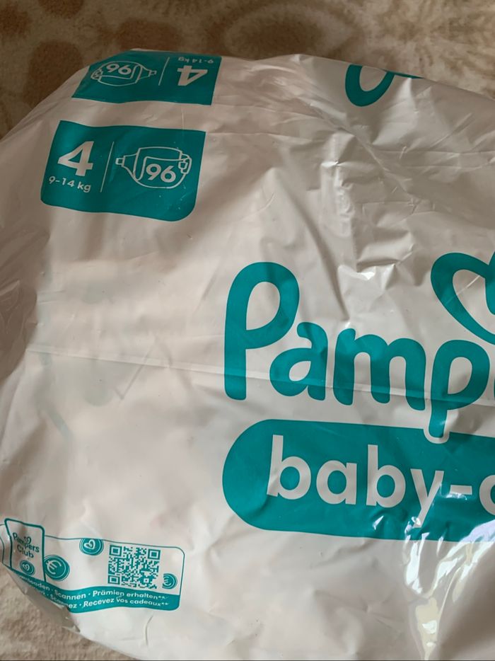 53 couches Pampers baby-dry taille 4 - photo numéro 2