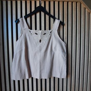 Top caraco débardeur crop pop T 46