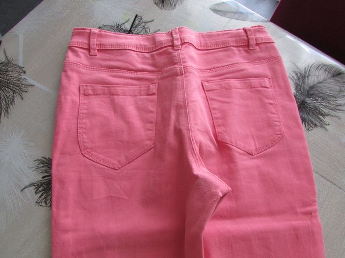 Pantalon fille rose Kiabi 12 ans - photo numéro 6