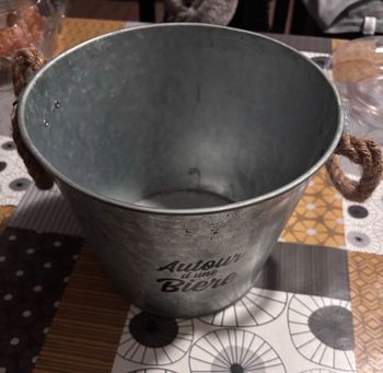 Seau décoratif, rangement