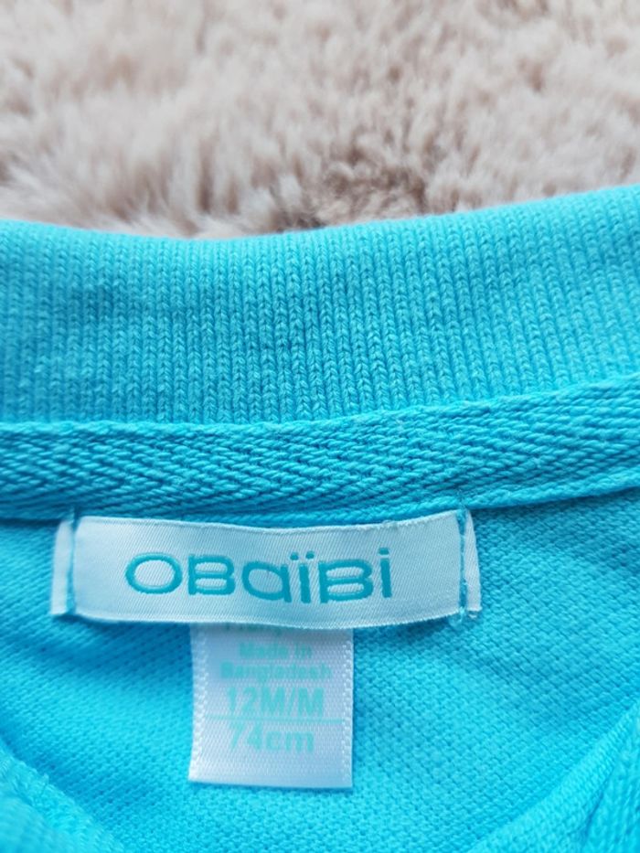 Lot de 2 polos garçon 12 mois - photo numéro 5