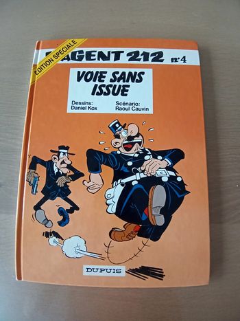 BD Agent 212 tome 4 voir sans issue