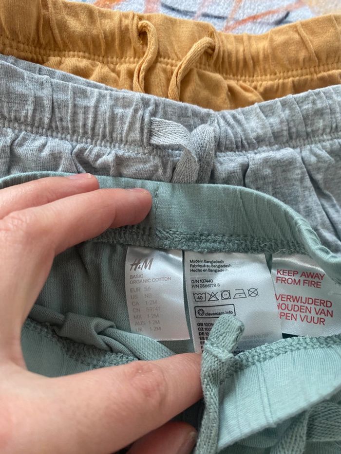 Lot de 3 pantalons 1 mois - photo numéro 5