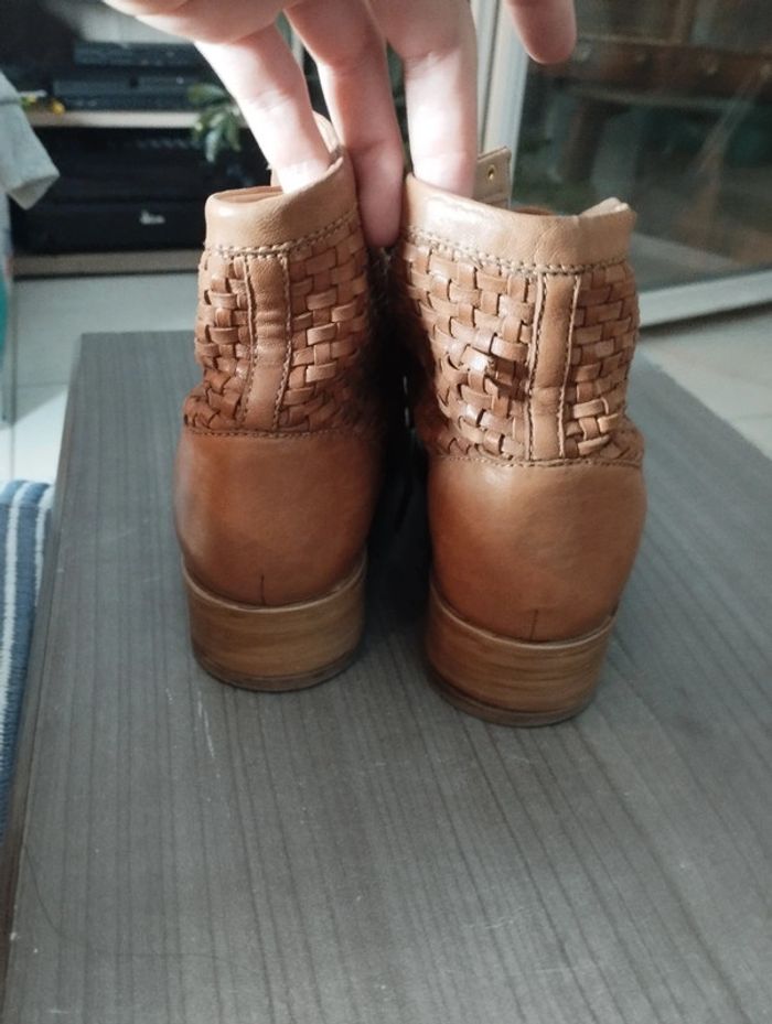 Bottines marron - photo numéro 3