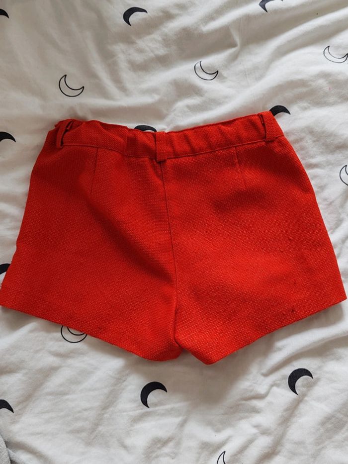 short rouge 4 ans - photo numéro 2