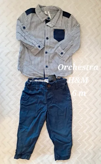 Ensemble orchestra h&m 6/9 mois