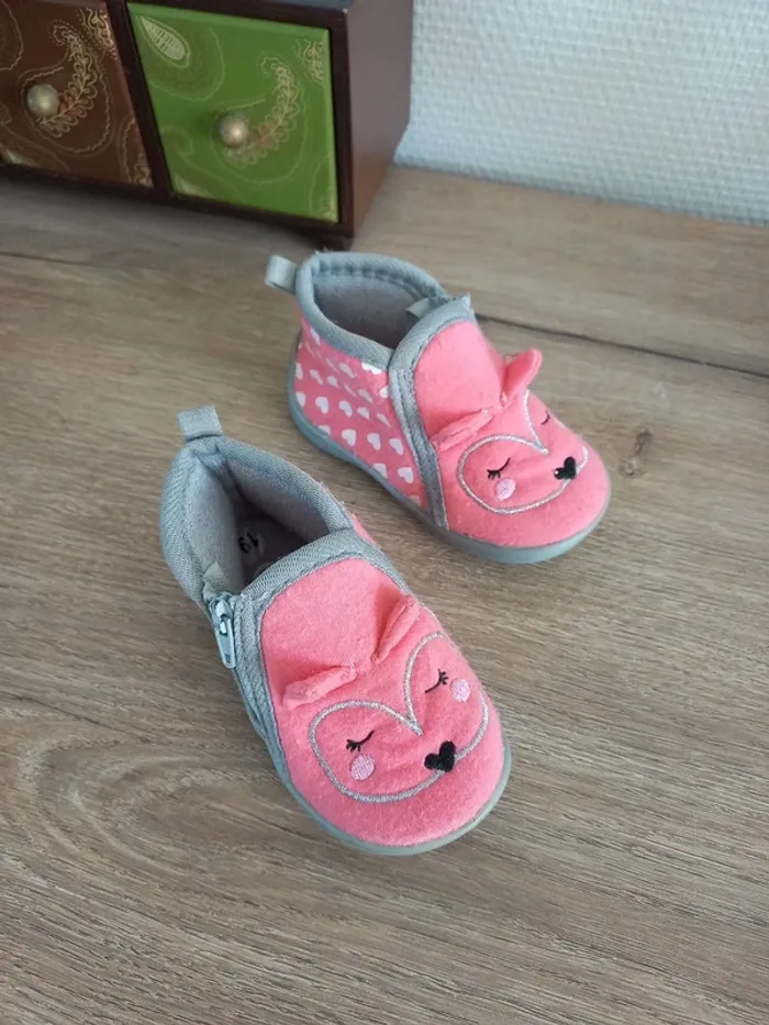 Chausson bebe fille T19 - photo numéro 2
