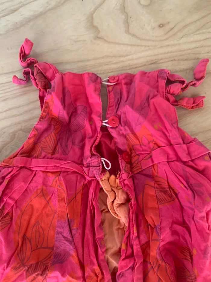 Robe bretelle marese 6 mois légère rose. - photo numéro 4