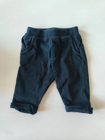 Pantalon bleu marine 3 mois