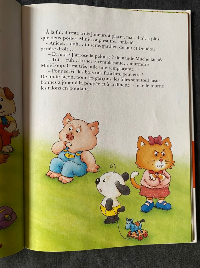 Livre Mini-Loup : Champion de foot - photo numéro 3
