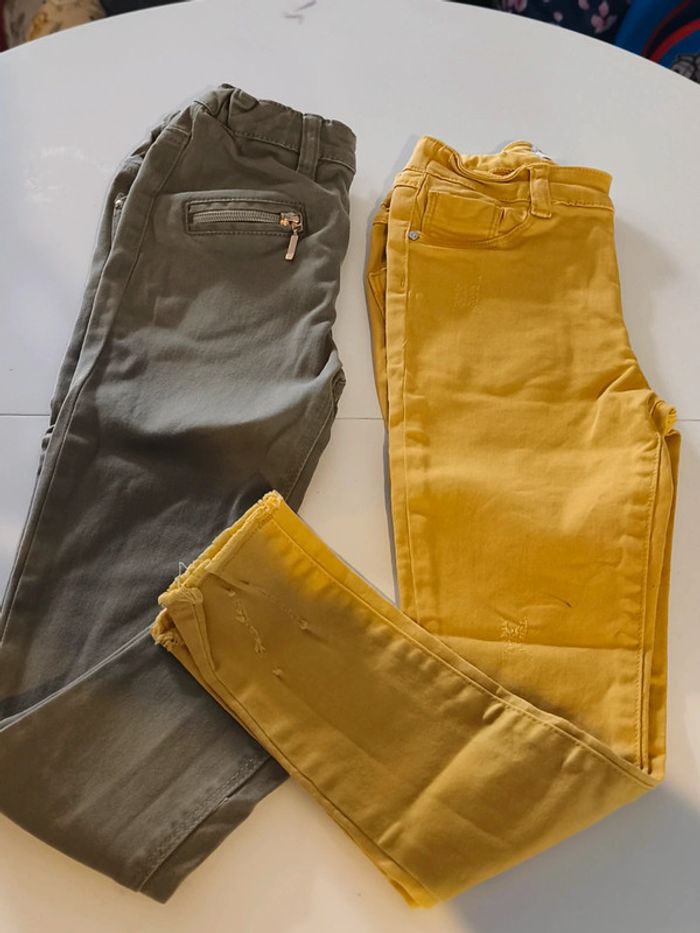 Lot pantalon - fille
