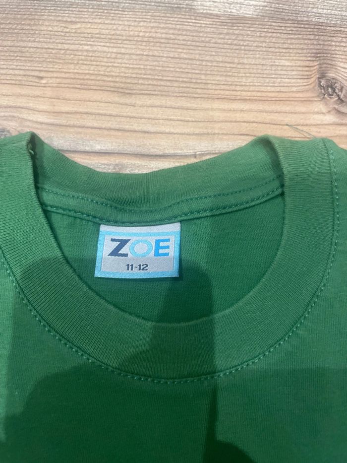 TEE Shirt manches courtes vert ZOE - photo numéro 2