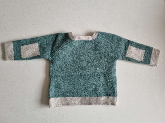 Pull Cyrillus en laine 9 mois - photo numéro 2