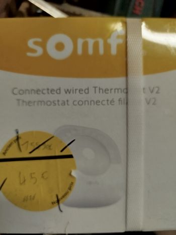 Thermostat connecté 
