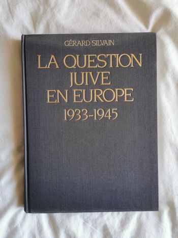 Livre seconde guerre mondiale La question juive en europe 1933 1945