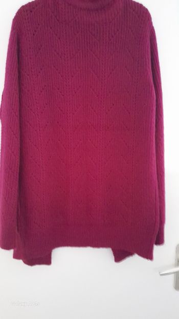 Vend Gilet long femme fushia