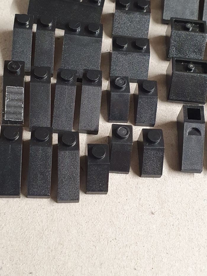 Lot de 36 pentes noires - photo numéro 6