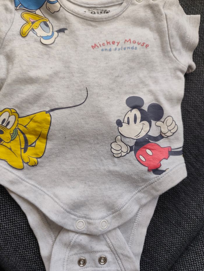Lots de 2 bodies garçon bébé Disney - photo numéro 4