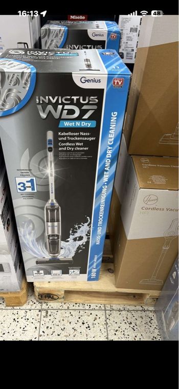 Aspirateur laveur balai 