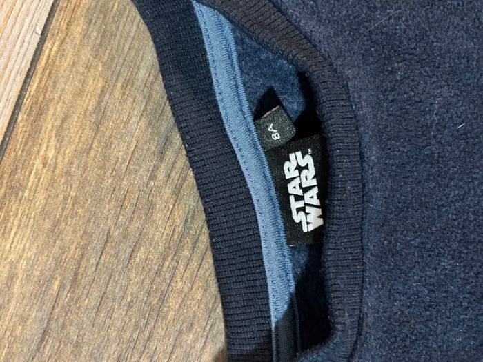 Pull polaire star wars 8 ans bleu marine - photo numéro 2