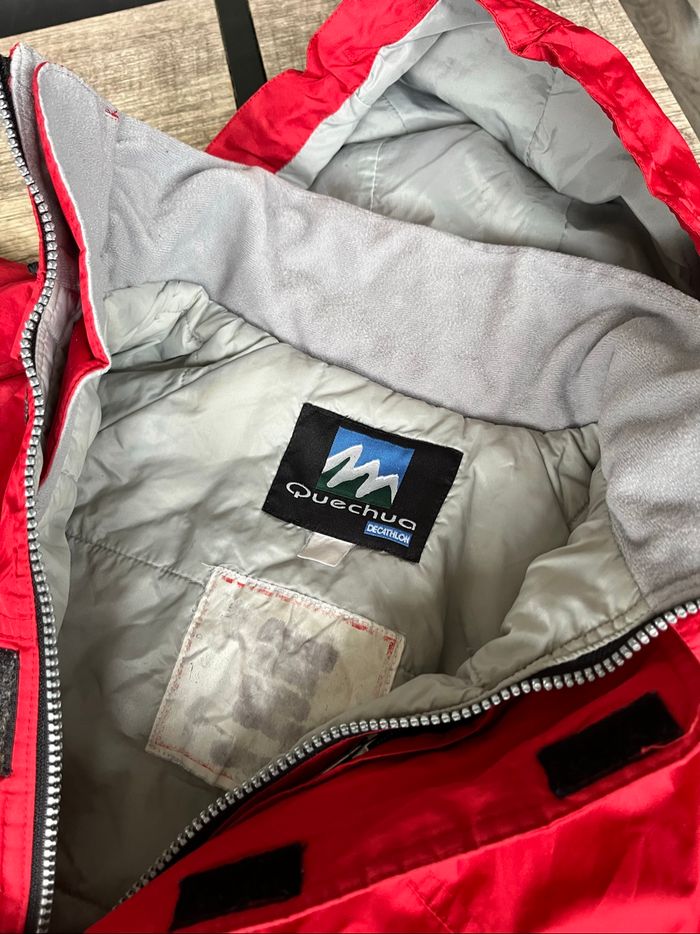 Blouson de ski rouge 7 ans - photo numéro 4