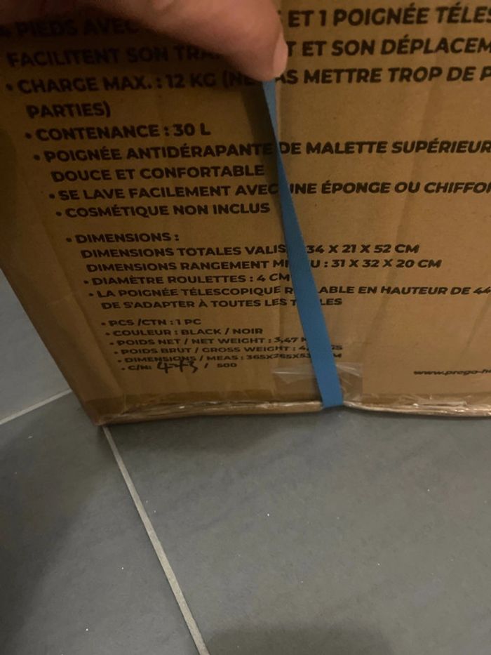 Valise trolley de maquillage - photo numéro 4