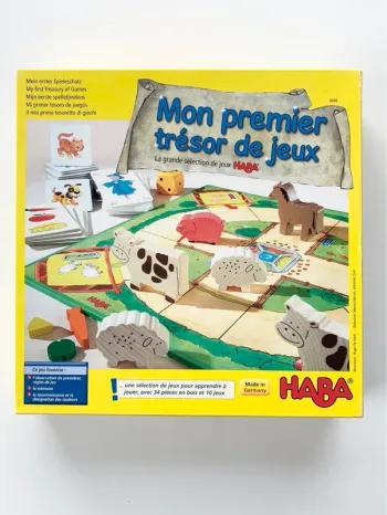 Jeu de société - Mon premier trésor de jeux - Haba