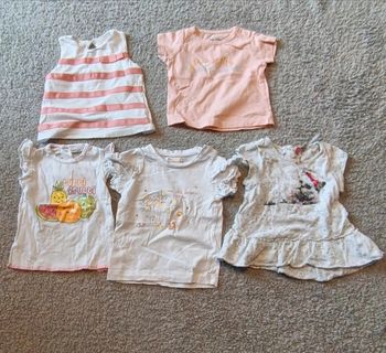Lot tee-shirts 6 mois 