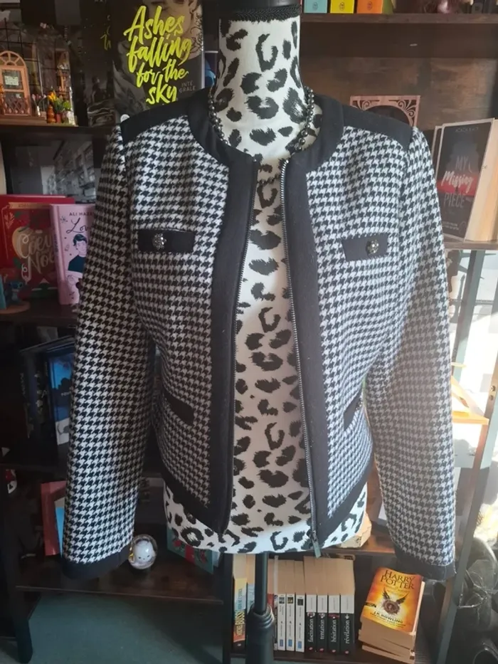 Veste Morgan  pied de poule - photo numéro 7