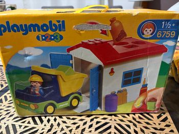 Playmobil 1.2.3 camion avec voiture