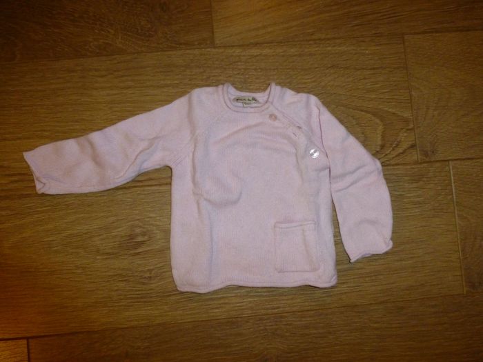 Pull coton et laine - 6 mois - GRAIN DE BLE