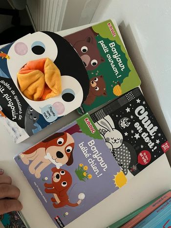 Lot de livre avec divertissements bébé