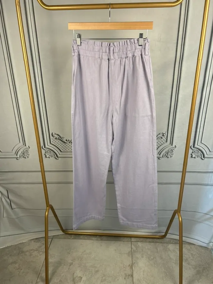 Pantalon large Taille haut Lila Louise Misha T.36 neuf - photo numéro 6