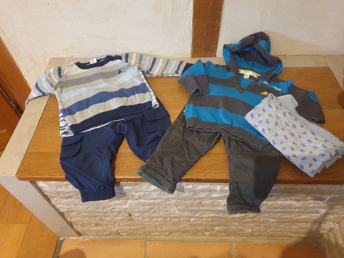 Deux ensembles hiver 6 mois