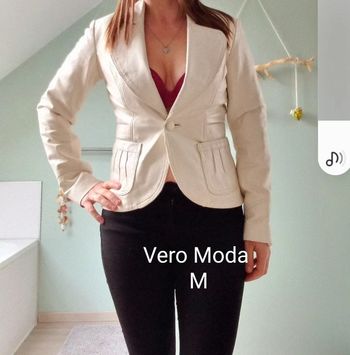 Blazer simili cuir Vero Moda taille M